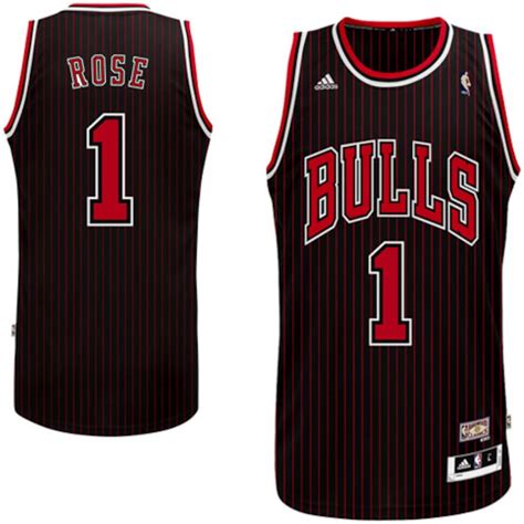 adidas chicago bulls derrick rose replica alternate jersey